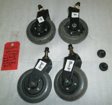 QUICKIE XPERIENCE WHEELCHAIR FRONT AND BACK FORKS AND 5 INCH CASTERS GOOD