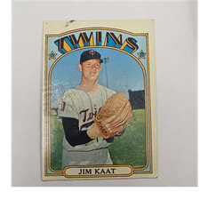 Topps 1972 Topps Jim Kaat Minnesota Twins Baseball High # Card #709