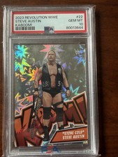 2023 Panini Revolution - Kaboom! Stone cold Psa 10 VERY RARE