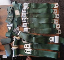 1972 Gm A Body Date Coded Green Seat Belts Chevelle Monte Carlo Cutlass Skylark