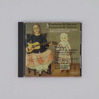 3 Conciertos de Guitarra CD 1994 Classical Spanish Guitar Forlane