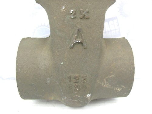 AMERICAN - No. 35 - 2-1/2 GATE VALVE - SOCKET WELD to SOCKET WELD -(NEW) - Picture 7 of 15
