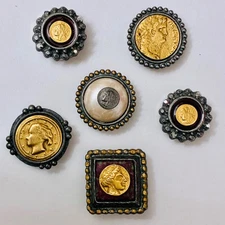 Button Covers Set of 6 