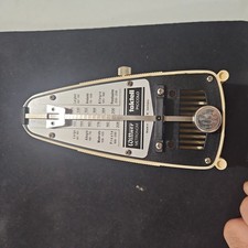 Two VINTAGE WITTNER TAKTELL PICCOLO Black White METRONOMES Made in W. Germany