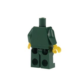 1X Lego Torso Legs Minifigure Kingdoms Wizard 7955 CAS435 970C00PB0061 973C051