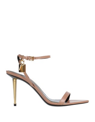 Tom Ford - Women - Leather Sandals - Blush