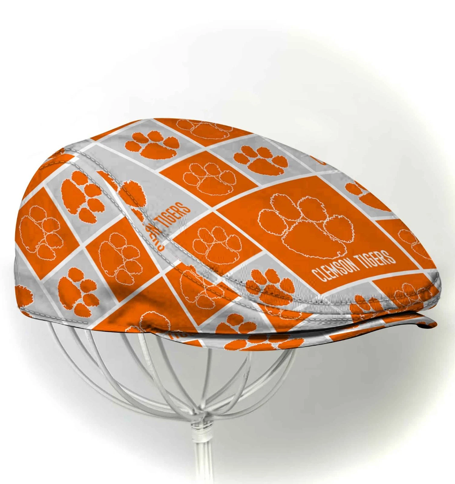 Clemson Team Tigers Jeff Cap NCAA Driver Cap NCAA Golf Cap NCAA Flat Cap for Men