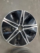 1x Alufelge 18 Zoll 7.5" 5x112 44ET Glanz Schwarz A2054018200 Mercedes-Benz