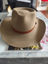 AKUBRA Snowy River Hut Westernhut Australien Kaninchenfilz Gr. 56