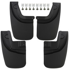 Fit For Toyota Tacoma Mud Flaps Splash Guards 05-15 Front Rear Molded Mudguards