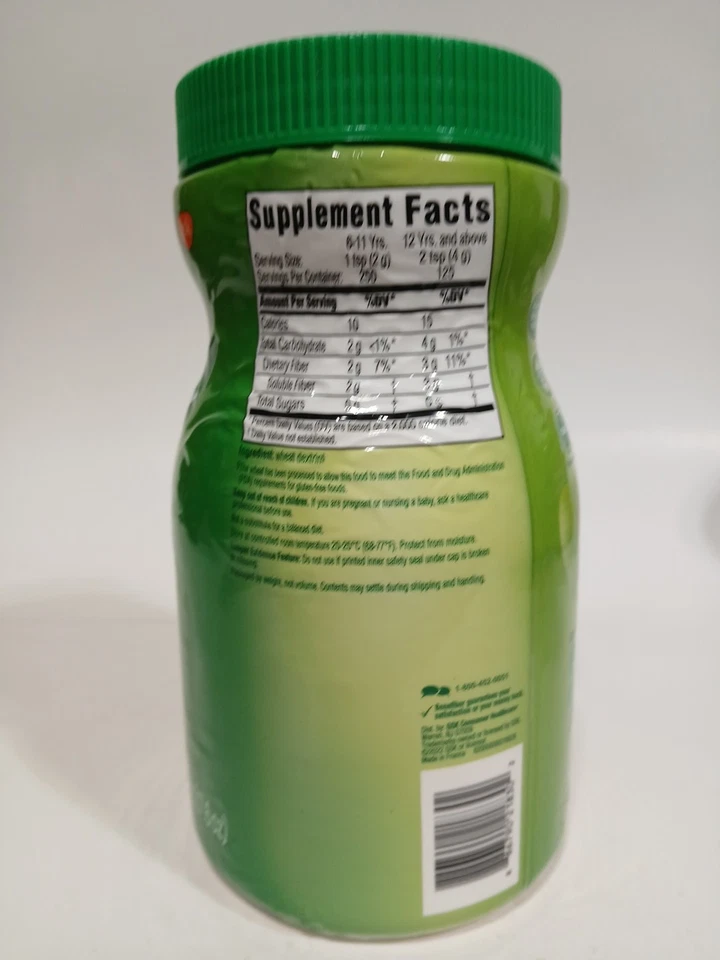 Suplemento de fibra prebiótica Benefiber, 125 porciones, 17,6 oz, BB05/27 Foto 2 de 4