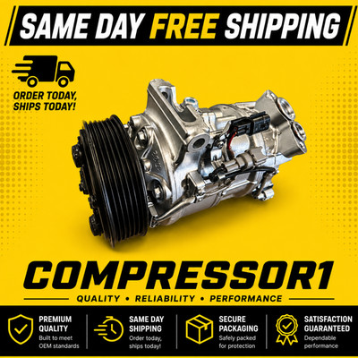 AC Compressor Fits Nissan Sentra 1.8L 2013 2014 2015 2016 2017 2018 2019