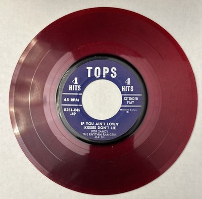 Rusty Howard / Bob Sandy / The Rhythm Rangers RED VINYL - 45 RECORD
