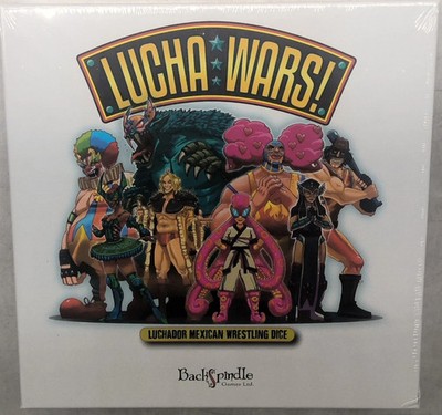 Lucha Wars (2022) LUCHADOR MEXICAN WRESTLING DICE - BRANDNEU & VERSIEGELT