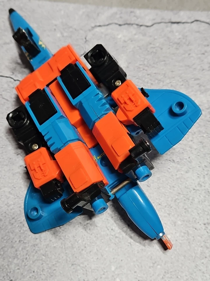 Vintage G1 1985 Aerialbots Superion Combiner Lot Set Incomplete W/ Head - Image 4 of 4