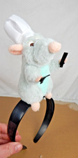 Ratatouille Plush Mouse Hairband Headband Stuffed Hand Clips Accessory