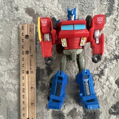 Transformers Optimus Prime Robot Toy Action Figure Red Blue Gray Autobot Logo