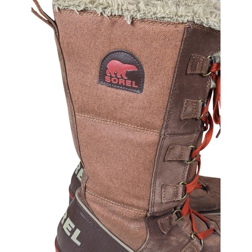 Botas Sorel para mujer talla 10 Sorel Tivoli polar invierno forradas de piel sintética NL2094-256 - Imagen 7 de 13
