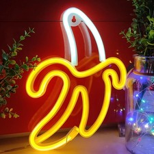 Neon Light,USB or 3-AA Battery Powered Neon Signs,LED Desktop Wall Decoration...