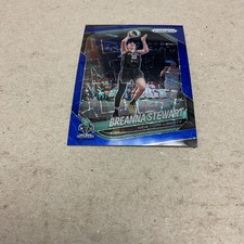 2025 Panini Prizm WNBA New York Liberty Breanna Stewart Blue Velocity Prizm 
