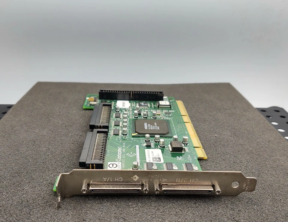 Adaptec U160 Ultra160 SCSI Card controller adapter ASC 39160 Dell UP601 - Image 3 of 4