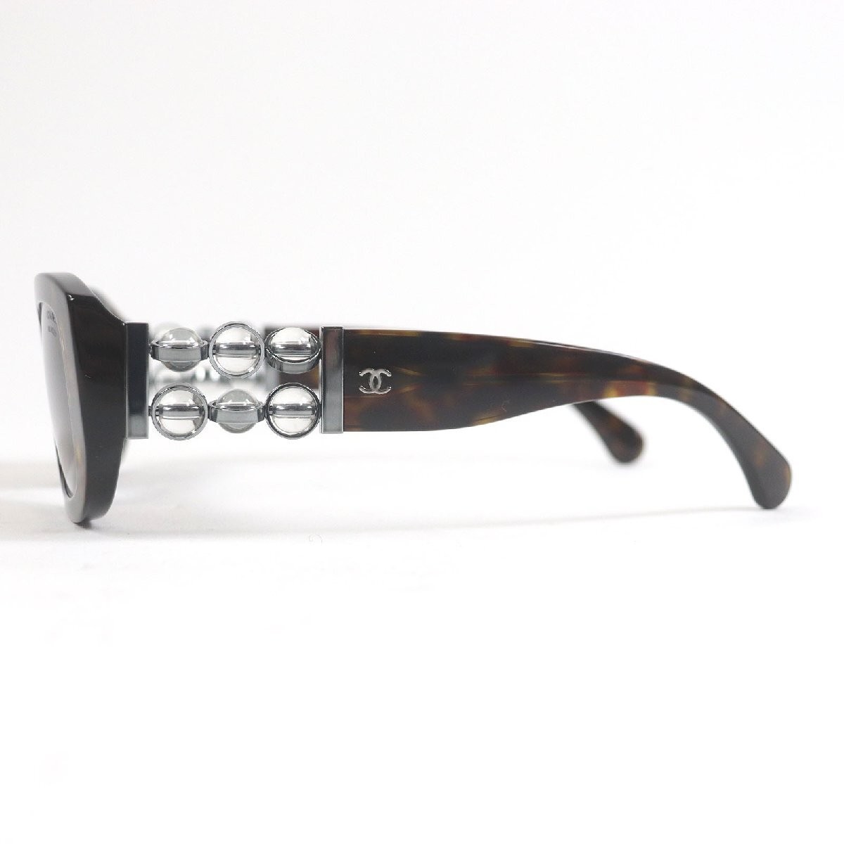 CHANEL Rectangle Shape Coco Mark 5542 Eyewear Sun… - image 3