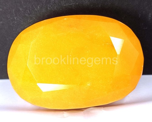 Berilo Amarillo Certificado 3288 Ct - Piedra Preciosa Natural Ovalada, Origen Brasil 5ARK - Imagen 8 de 9