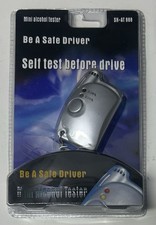 BASD Mini Alcohol Safe Driver Breathalyzer Test - Gray SK-AT 988