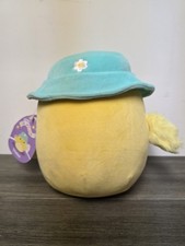 RARE Defective No Face Squishmallows Triston The 2026 Easter Chick w Blue Hat 8