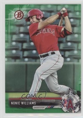 2017 Bowman Draft Green 49/99 Nonie Williams #BD-153 y8h