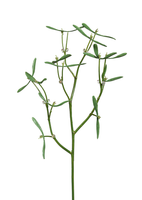 KüNstliche Mistelzweige 60Cm Kunstblumen Beiwerk Einzelblumen Winterdekoration
