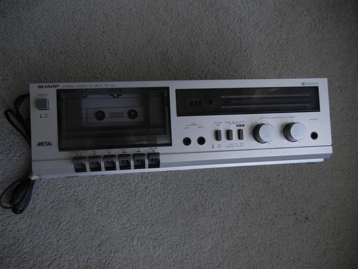 sharp cassette deck products for sale | eBay
