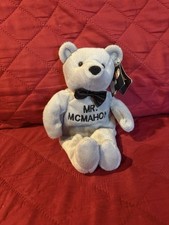 1999 WWF WWE Mr Vince McMahon Wrestling Beanie Baby Bear NWT