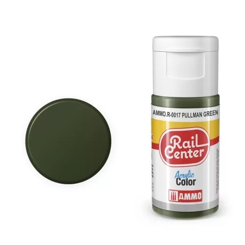 Ammo MIG AMMOR0017 Rail Center Pullman Green Paint 20ml New