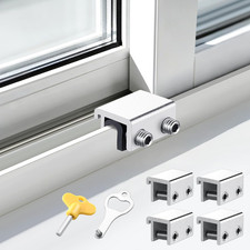 Sliding Window Locks with Key 4 Sets , Window Locks for up and down Windows And