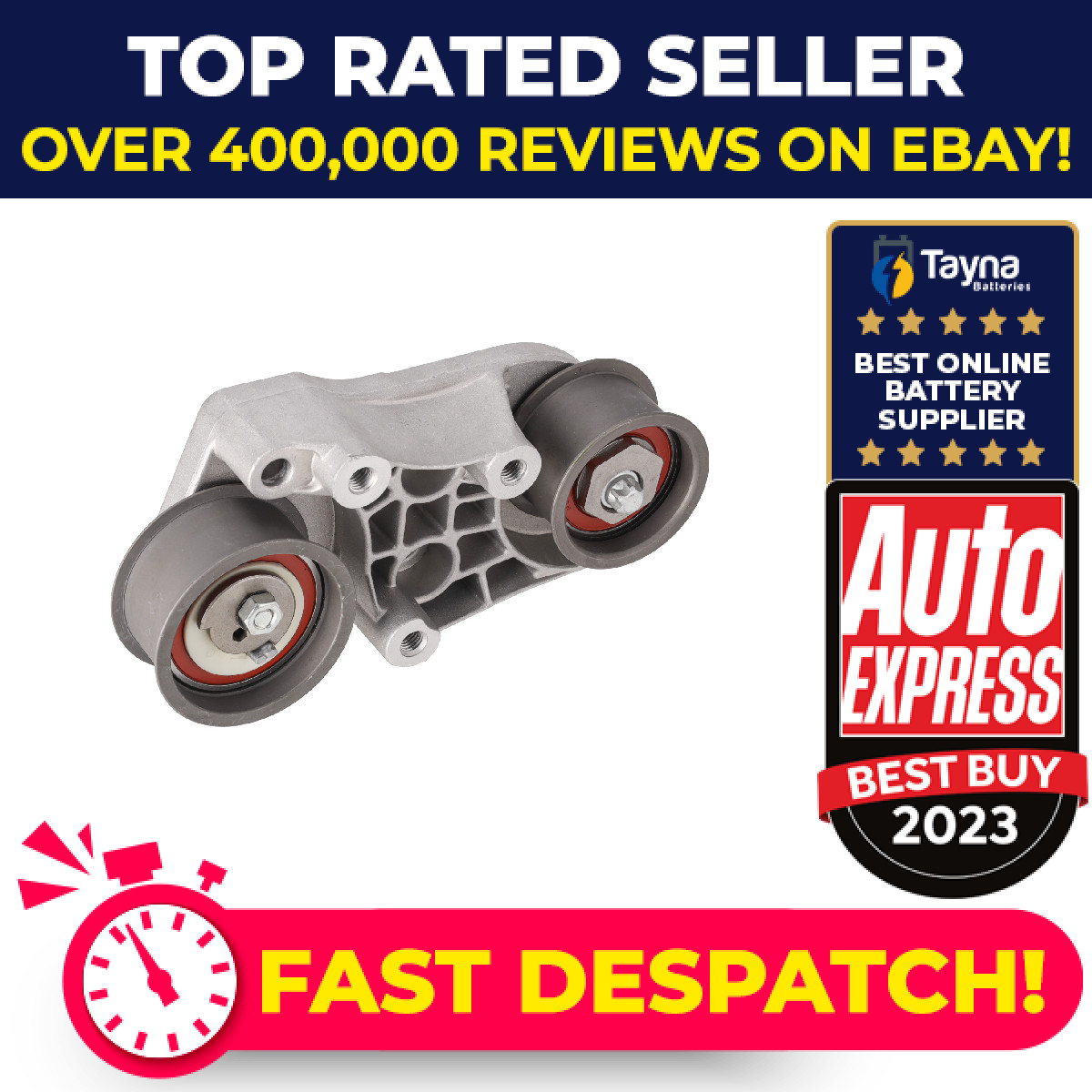 Timing Belt Tensioner fits VAUXHALL OMEGA B 2.5 94 to 00 X25XE 009128444 0636385