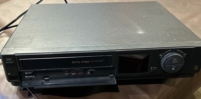 Sony SLV-400 DA Pro 4-Head Hi-Fi VCR Video Cassette Player Recorder | tested