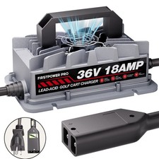 For EZGO TXT Lead-Acid Battery 36 Volt 18A Golf Carts Battery Charger W/D Plug