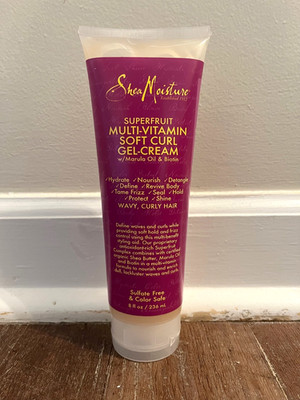 Shea Moisture Superfruit Multi-Vitamin Soft Curl Gel-Cream 8 Oz.