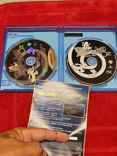 Tom and Jerry & the Wizard of Oz (Blu-ray, 2011) Includes Both Discs - Tested - Picture 3 of 3