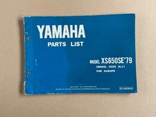 GENUINE YAMAHA U.K XS 650 XS650 3L1 1979 PARTS BOOK LIST CATALOGUE MICROFICHE