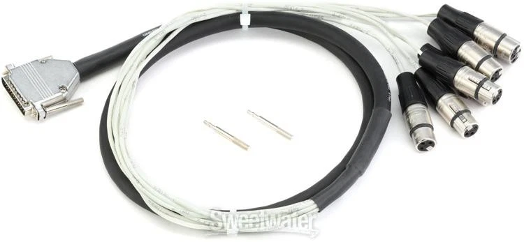 Pro Co DA88XF-5 8-channel DB25 to XLR Female Snake - 5' - Image 2 of 4