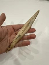 Antique Sandstone Scythe Sharpening Stone Early 1900s Farm Tool Implement