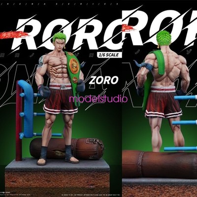 MWZB Studio One Piece Roronoa Zoro Model Resin Pre-order Boxing Series H32cm New