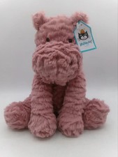 Jellycat Fuddlewuddle Hippo Pink Soft Plush Toy with Tags