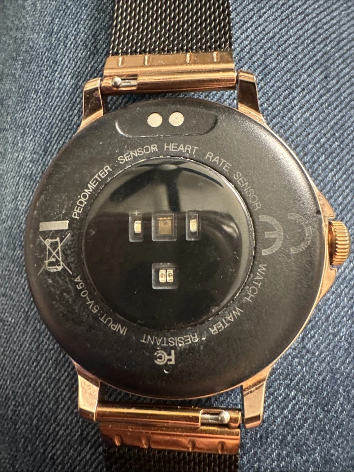 Smart relógio feminino tela de 1,32", destaque de diamante, rastreador fitness - Imagem 4 de 4