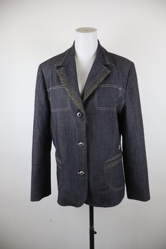 Pierre Cardin, PIERRE CARDIN PARIS BLAZER JACKET WOMEN 50 XL WOMAN JACKET VINTAGE CASUAL