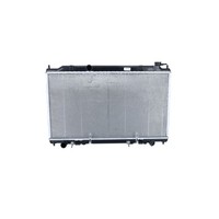KüHler MotorküHlung KüHlrippen GelöTet 733 - 400 Mm Alu NRF FüR Nissan Teana