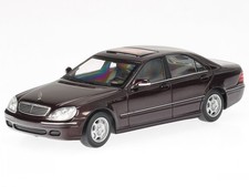 Mercedes W220 S-class 1998 D-rot Diecast Modelcar 940036200 Maxichamps 143 Mercedes W220 S-class 1998 D-rot Diecast Modelcar 940036200 Maxichamps 143