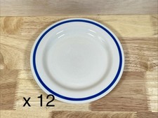 HAY Sobremesa Laila Gohar Plate Set Hand Painted - Blue, White - 12 Plates Total